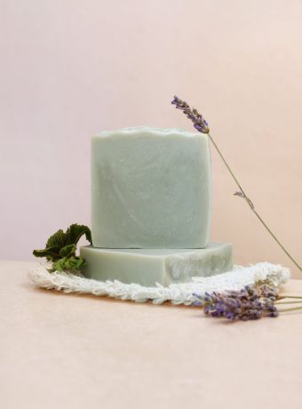 Sapone Solido Menta e Lavanda